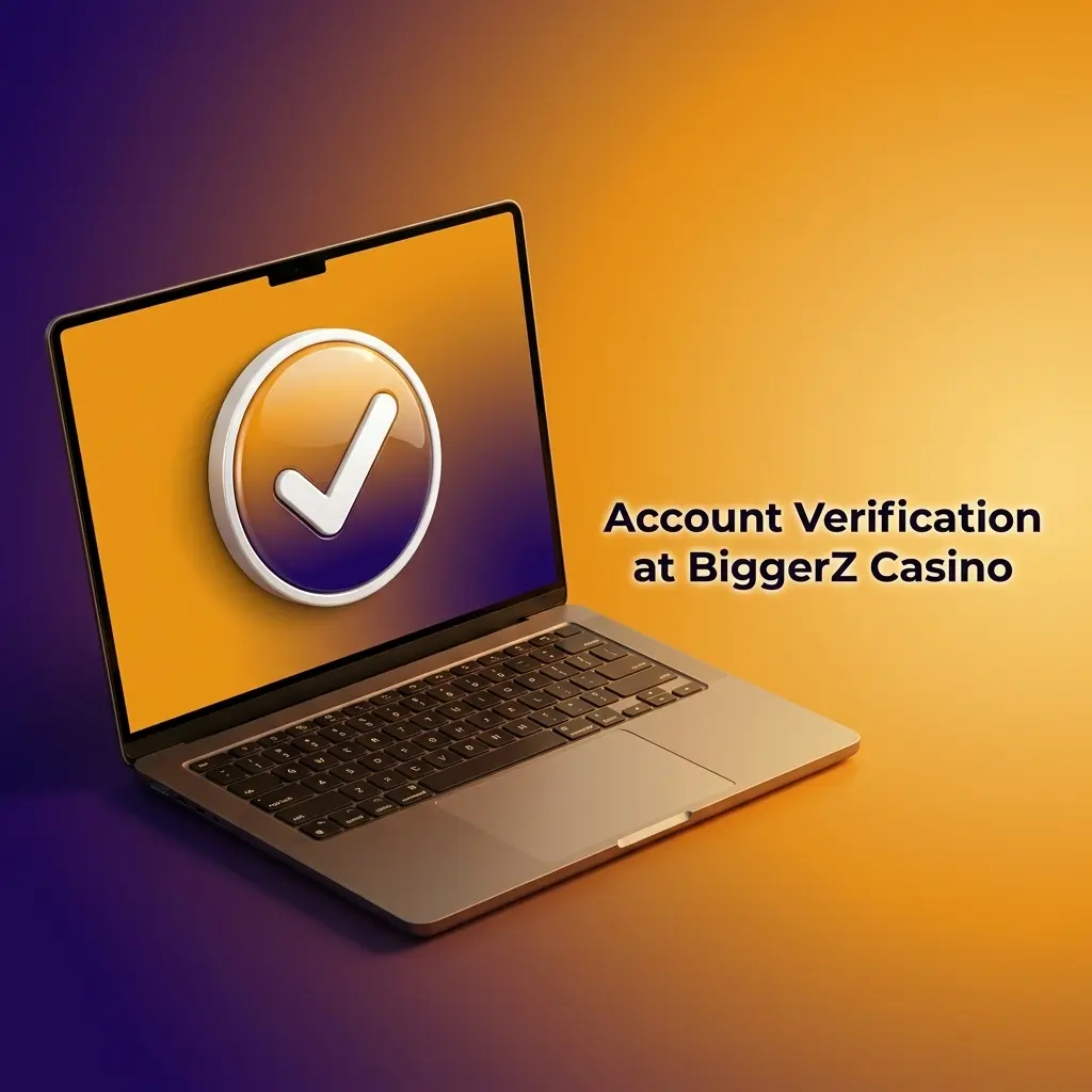 BiggerZ Casino account verification process for Indian players showing identity document upload steps