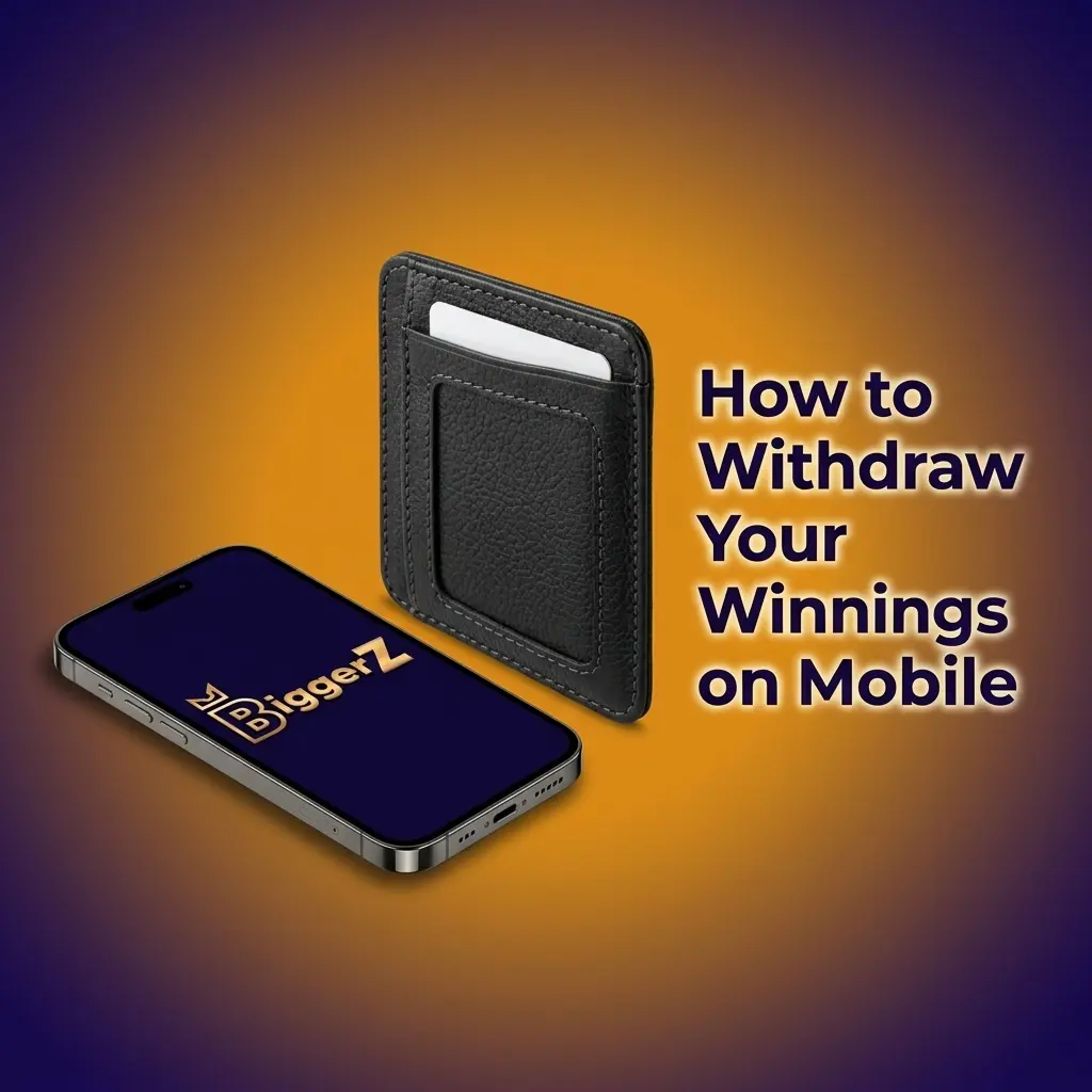 Step-by-step guide to withdrawing winnings on mobile at BiggerZ Casino via the Cashier section