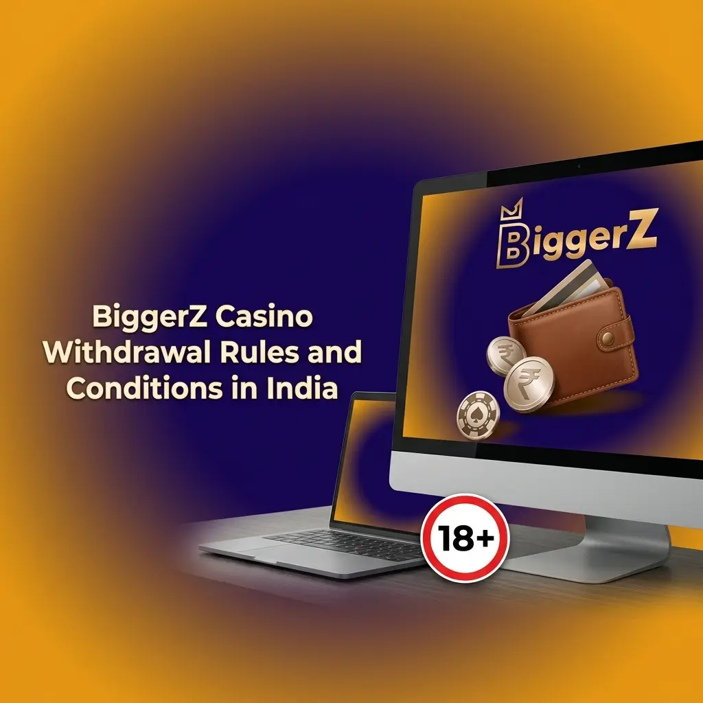 BiggerZ Casino withdrawal rules in India covering KYC verification, wagering requirements, limits, and processing times.
