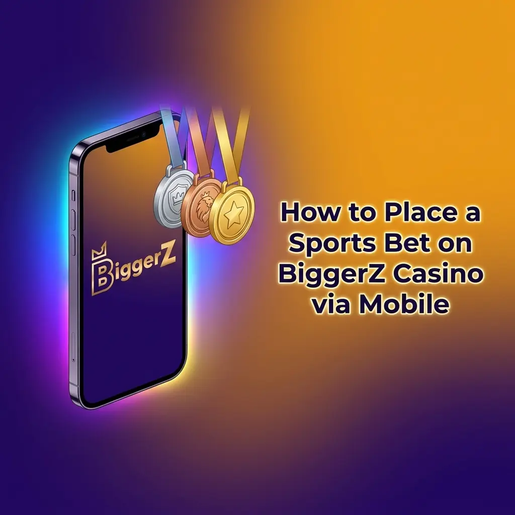 Step-by-step guide to placing a sports bet on BiggerZ Casino via mobile browser or PWA app