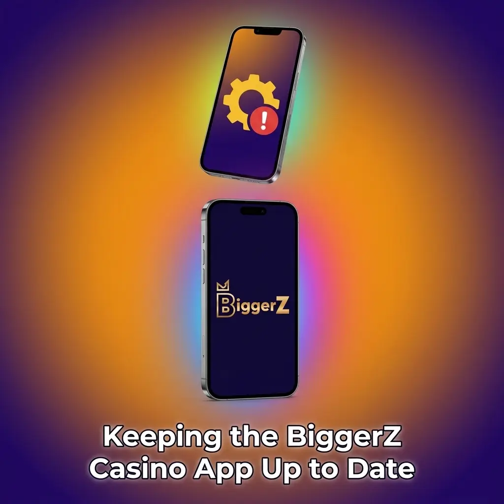 BiggerZ Casino app updates automatically via web platform, no manual installation needed for latest features and security patches