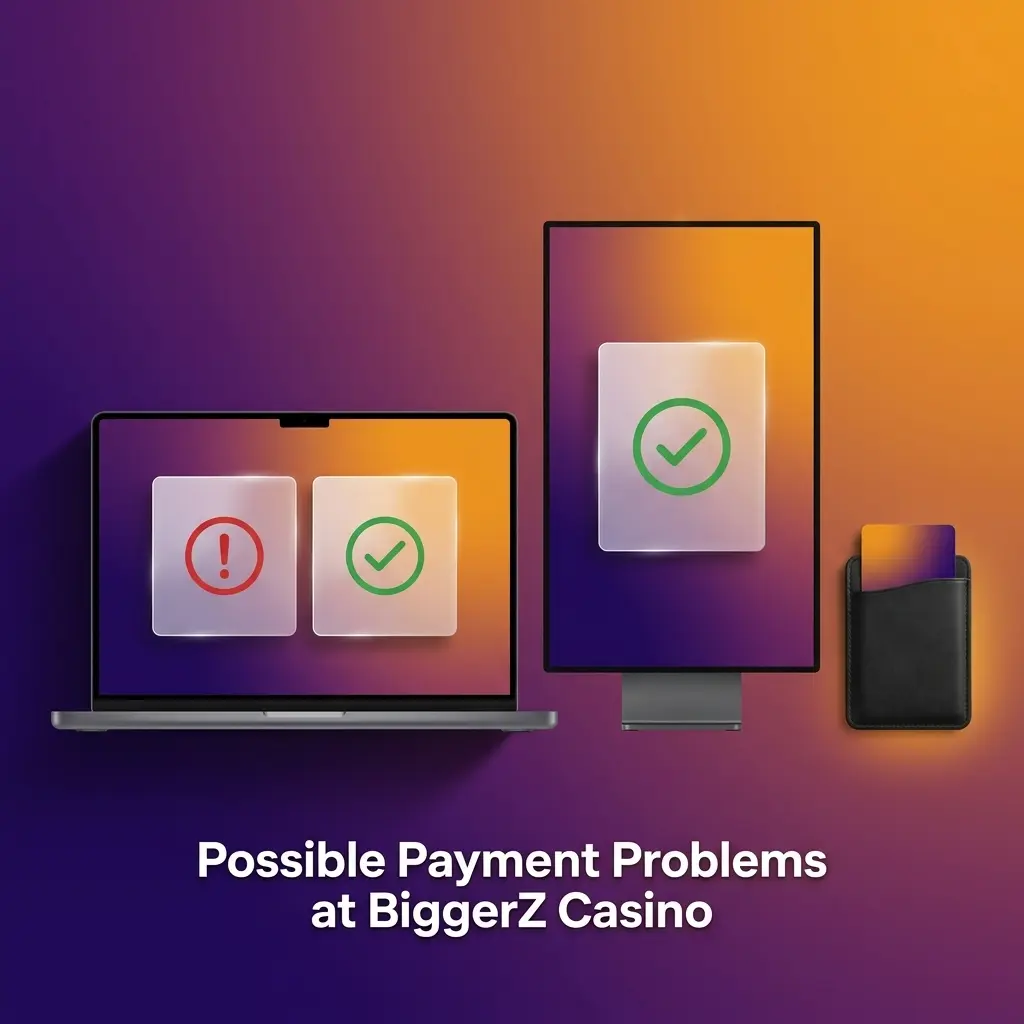 BiggerZ Casino payment problems guide showing common deposit and withdrawal issues faced by Indian players