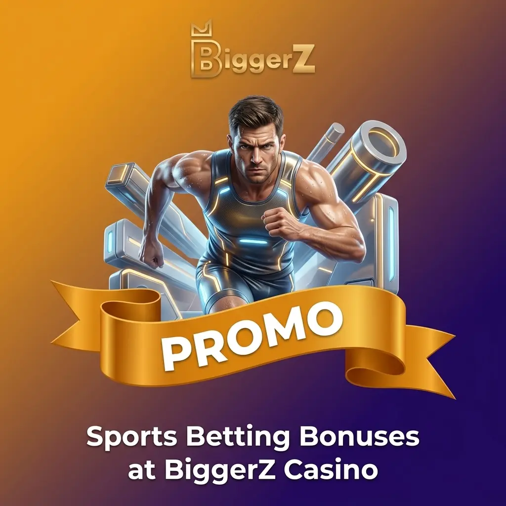 Sports betting bonuses at BiggerZ Casino for Indian users covering cricket, football, esports, and live sports markets