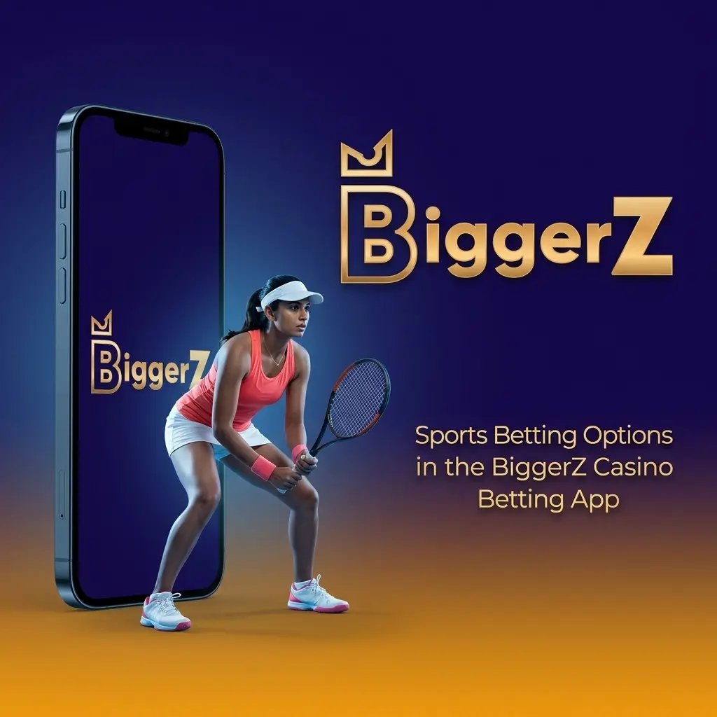 BiggerZ Casino betting app sports options including cricket, football, kabaddi, eSports, and more for LIVE and LINE bets