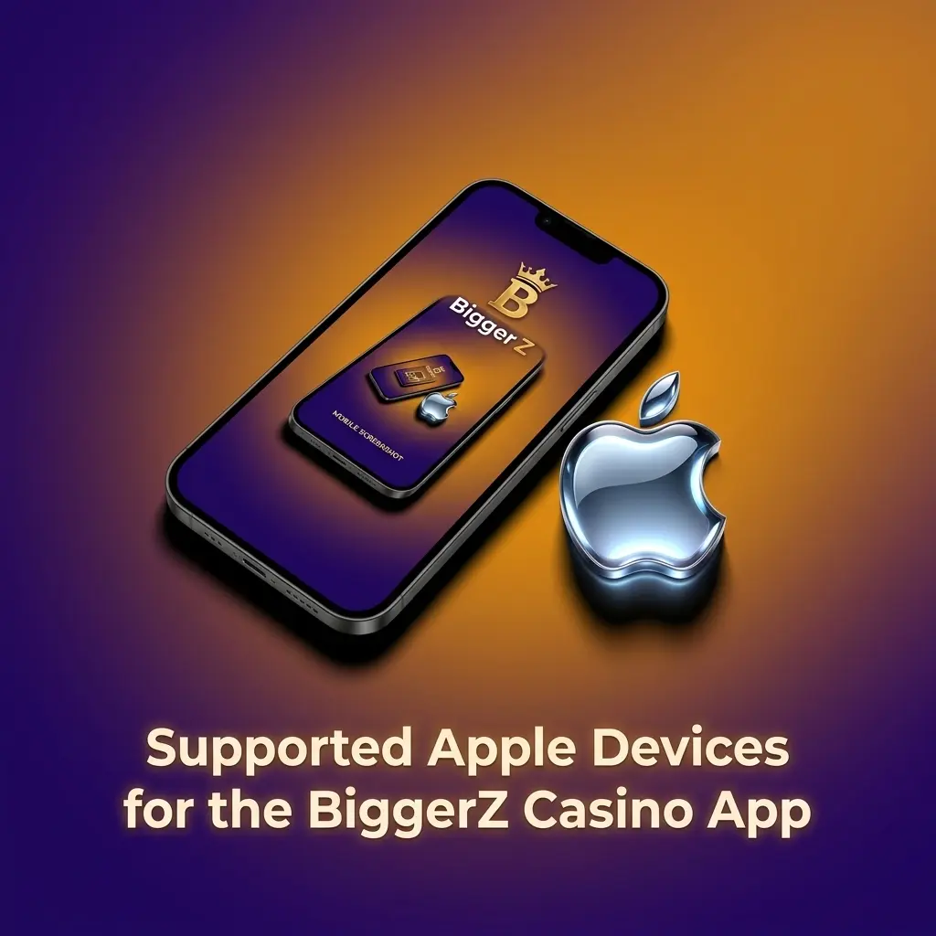 List of Apple devices compatible with BiggerZ Casino app including iPhone SE, iPhone 11-15, iPad Air, iPad Pro, iPod Touch